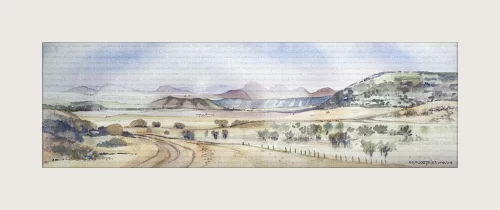 Site scene, Namibia. Rundu