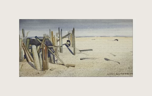 Old bomb shelter, Namibia